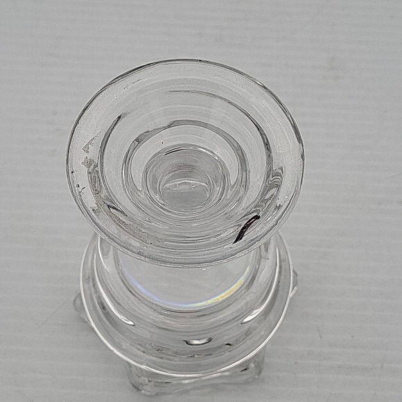 PartyLite‎ Sundae Pillar clear Candle Holder - Picture 4 of 5